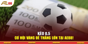 Kèo 0.5 – Cơ Hội Vàng Để Thắng Lớn Tại AE88!